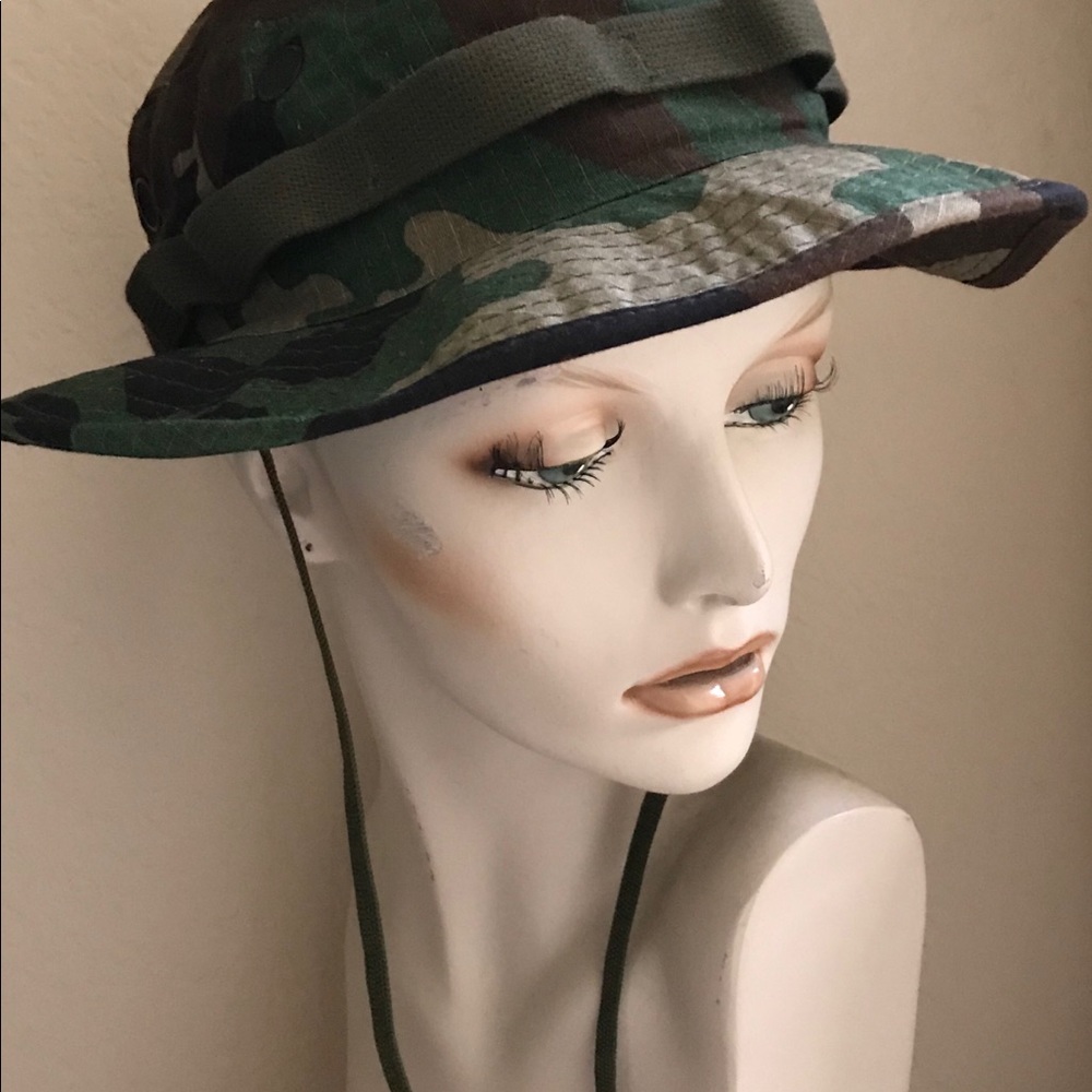 Cool Military Style CAMO Camouflage HAT Size 7